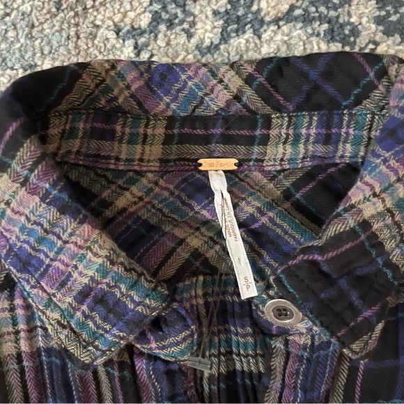 Free People Juniper Ridge Plaid Shirt - Picture 4 of 7